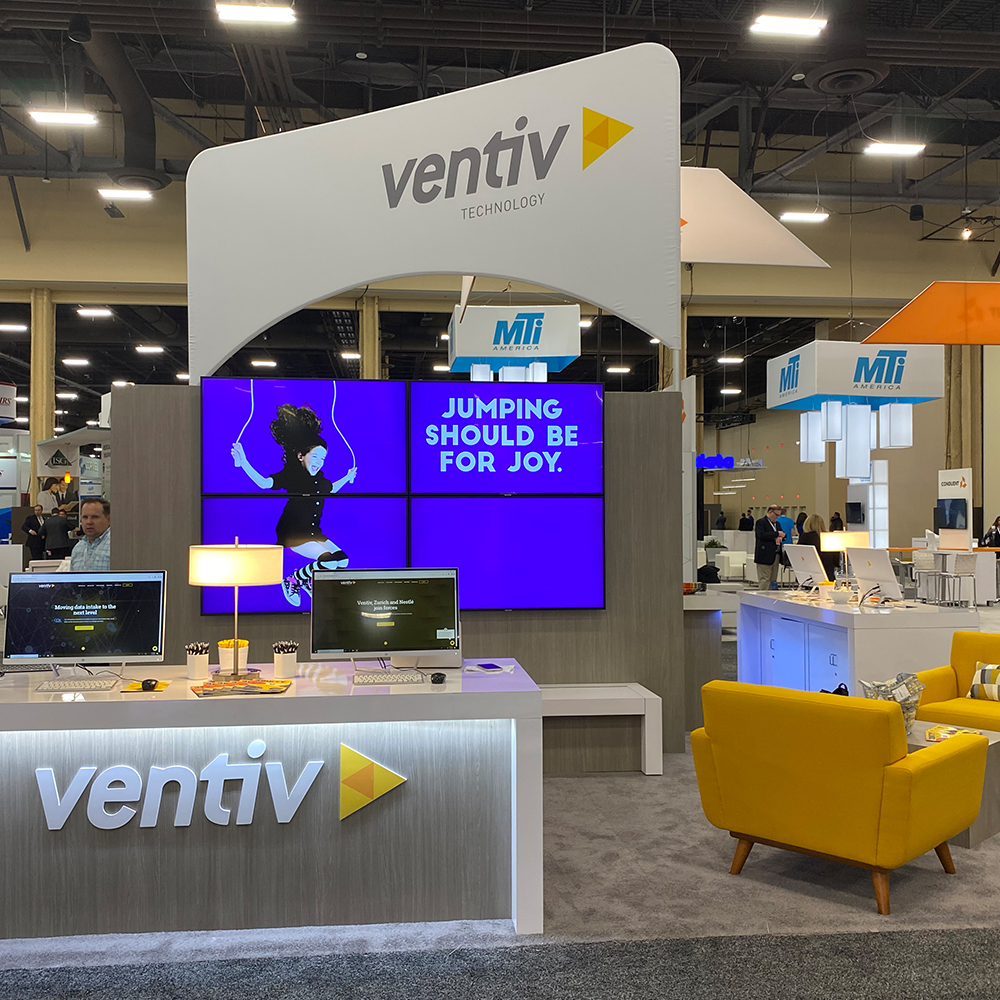 Ventiv Technology Exhibit Booth